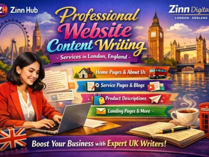 Image de couverture du service Zinn Hub® « I Will Write SEO-Optimised Website Content That Converts »