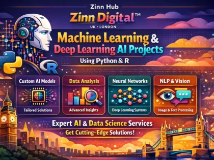 Image de couverture du service Zinn Hub® « I Will Build Your Machine Learning or Deep Learning Solution in Python or R »