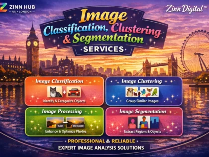 Image de couverture du service Zinn Hub® « I Will Build a Machine Learning Image Classification or Clustering Model »