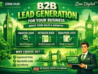 Zinn Hub® 服务“I Will Build a Targeted B2B Lead Generation List for Your Business”的封面图片