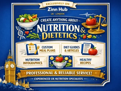 Zinn Hub® 서비스 “I Will Create Personalised Nutrition Plans and Dietetics Advice”의 표지 이미지