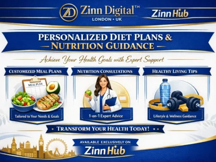 Zinn Hub® 서비스 “I Will Create a Personalised Diet Plan Tailored to Your Health Goals”의 표지 이미지