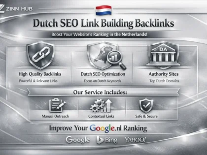 Zinn Hub® 服务“I Will Build High-Quality Dutch SEO Backlinks for Your Website”的封面图片