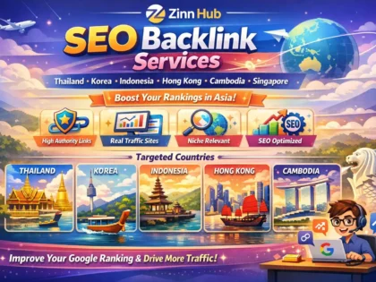Úvodní obrázek služby Zinn Hub® „I Will Build High-Authority Dofollow Backlinks for Asian Market SEO“