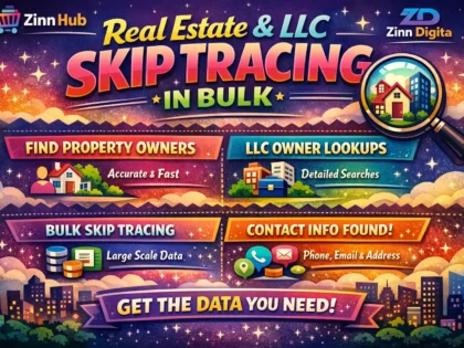 Zinn Hub® 服务“do real estate skip tracing and llc skip tracing in bulk”的封面图片